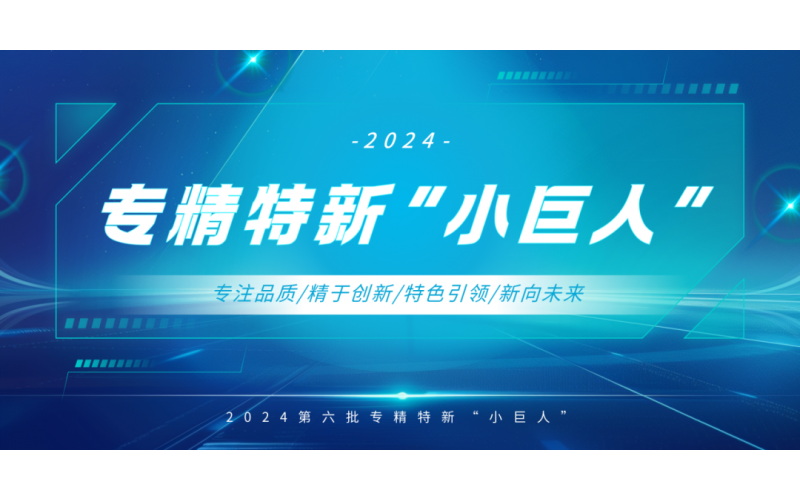 喜報(bào)·海美新材獲評(píng)國(guó)家級(jí)專精特新“小巨人”企業(yè)